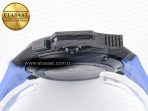 Chronofighter Superlight JKF 1:1 Best Edition on Blue Rubber Strap A7750 - Görsel 16