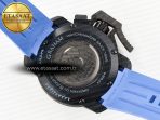 Chronofighter Superlight JKF 1:1 Best Edition on Blue Rubber Strap A7750 - Görsel 18