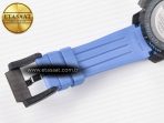 Chronofighter Superlight JKF 1:1 Best Edition on Blue Rubber Strap A7750 - Görsel 23