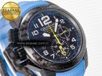 Chronofighter Superlight JKF 1:1 Best Edition on Blue Rubber Strap A7750 - Görsel 5