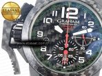 Chronofighter Superlight JKF 1:1 Best Edition on Green Rubber Strap A7750 - Görsel 11
