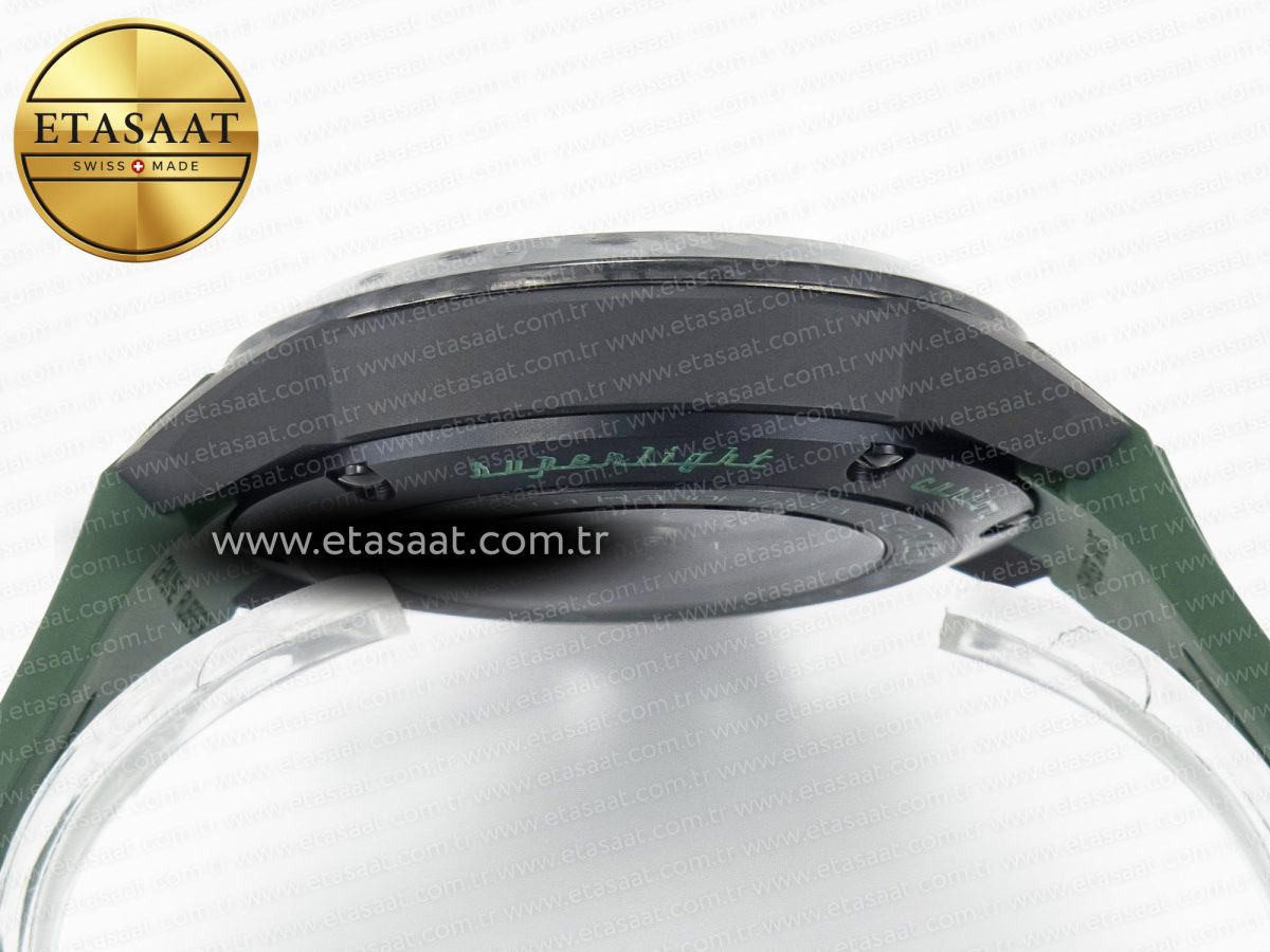 Chronofighter Superlight JKF 1:1 Best Edition on Green Rubber Strap A7750 - Görsel 15