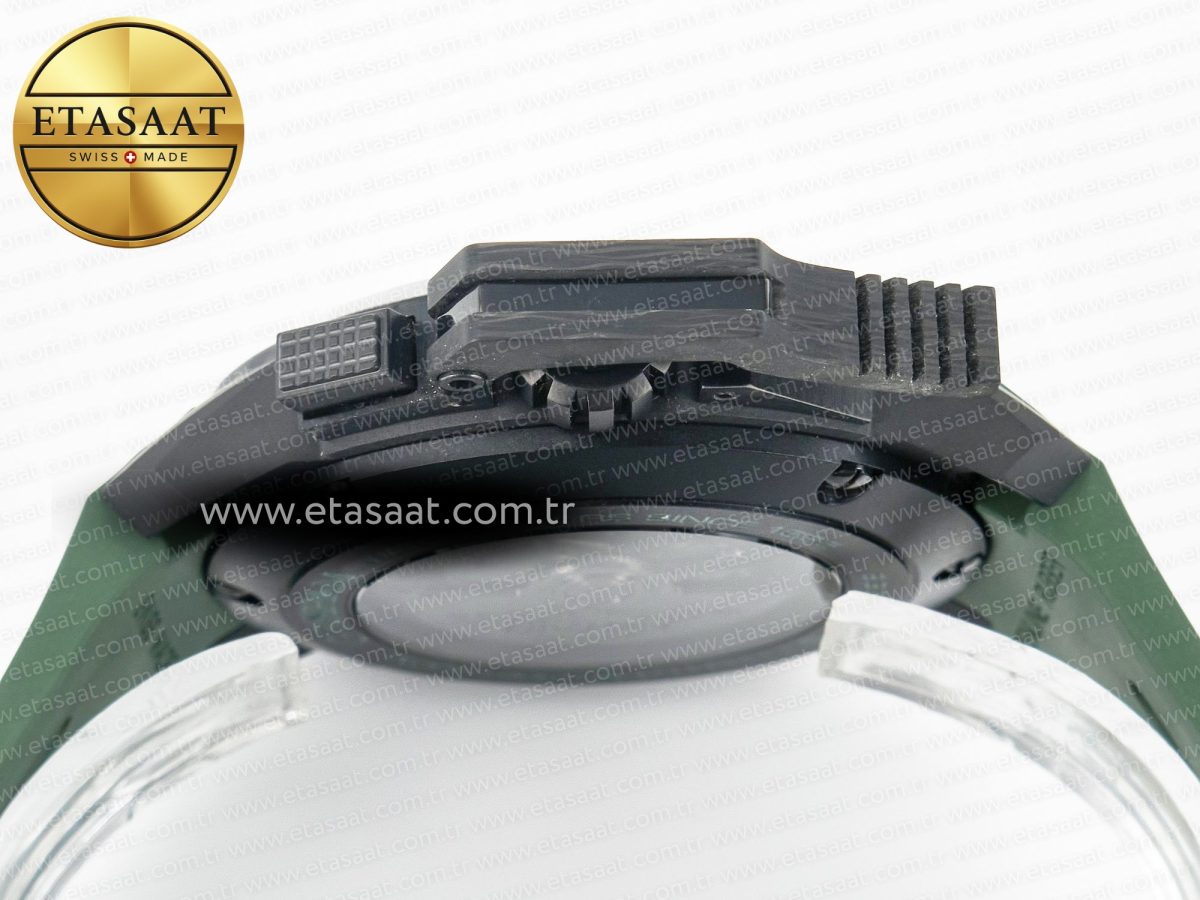 Chronofighter Superlight JKF 1:1 Best Edition on Green Rubber Strap A7750 - Görsel 16