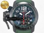 Chronofighter Superlight JKF 1:1 Best Edition on Green Rubber Strap A7750 - Görsel 4