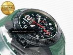 Chronofighter Superlight JKF 1:1 Best Edition on Green Rubber Strap A7750 - Görsel 7