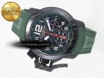 Chronofighter Superlight JKF 1:1 Best Edition on Green Rubber Strap A7750 - Görsel 9