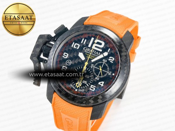 Chronofighter Superlight JKF 1:1 Best Edition on Orange Rubber Strap A7750