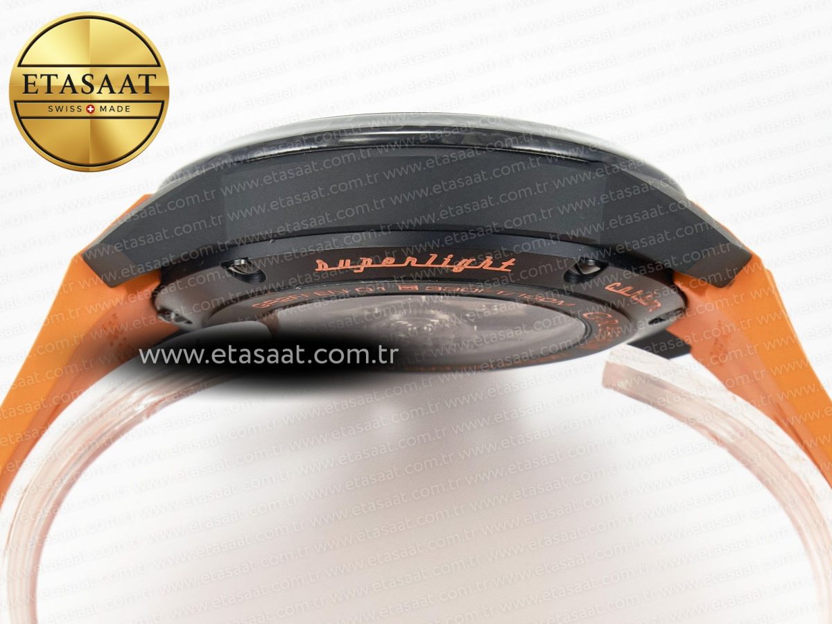 Chronofighter Superlight JKF 1:1 Best Edition on Orange Rubber Strap A7750 - Görsel 15