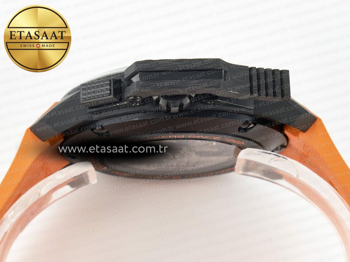 Chronofighter Superlight JKF 1:1 Best Edition on Orange Rubber Strap A7750 - Görsel 16