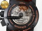 Chronofighter Superlight JKF 1:1 Best Edition on Orange Rubber Strap A7750 - Görsel 20