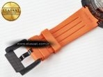Chronofighter Superlight JKF 1:1 Best Edition on Orange Rubber Strap A7750 - Görsel 23
