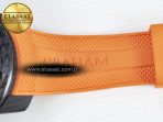 Chronofighter Superlight JKF 1:1 Best Edition on Orange Rubber Strap A7750 - Görsel 25