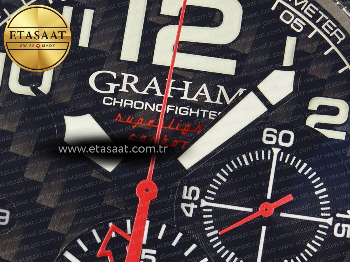 Chronofighter Superlight JKF 1:1 Best Edition on Red Rubber Strap A7750 - Görsel 12