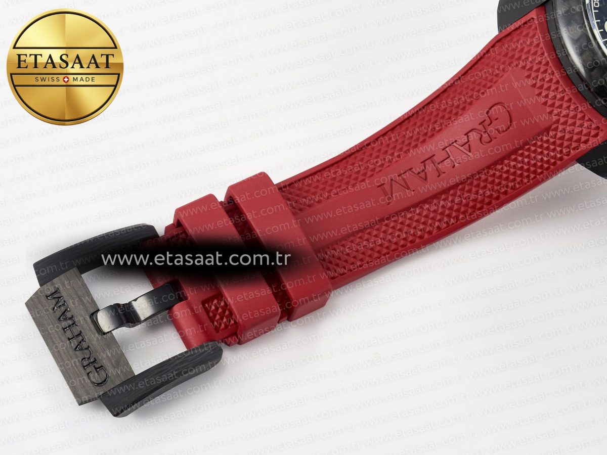 Chronofighter Superlight JKF 1:1 Best Edition on Red Rubber Strap A7750 - Görsel 24