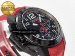 Chronofighter Superlight JKF 1:1 Best Edition on Red Rubber Strap A7750 - Görsel 7