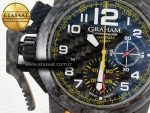 Chronofighter Superlight JKF 1:1 Best Edition on Yellow Rubber Strap A7750 - Görsel 11
