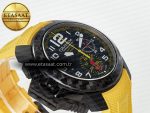 Chronofighter Superlight JKF 1:1 Best Edition on Yellow Rubber Strap A7750 - Görsel 7