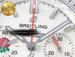 Chronomat B01 England 42mm SS BLSF 1:1 Best Edition White Dial on SS Bracelet A7750 - Görsel 10