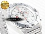 Chronomat B01 England 42mm SS BLSF 1:1 Best Edition White Dial on SS Bracelet A7750 - Görsel 7