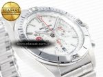 Chronomat B01 England 42mm SS BLSF 1:1 Best Edition White Dial on SS Bracelet A7750 - Görsel 7