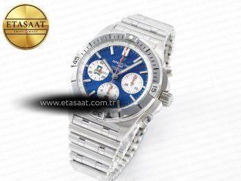 Chronomat B01 Italy 42mm SS BLSF 1:1 Best Edition Blue Dial on SS Bracelet A7750