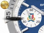 Chronomat B01 Italy 42mm SS BLSF 1:1 Best Edition Blue Dial on SS Bracelet A7750 - Görsel 13