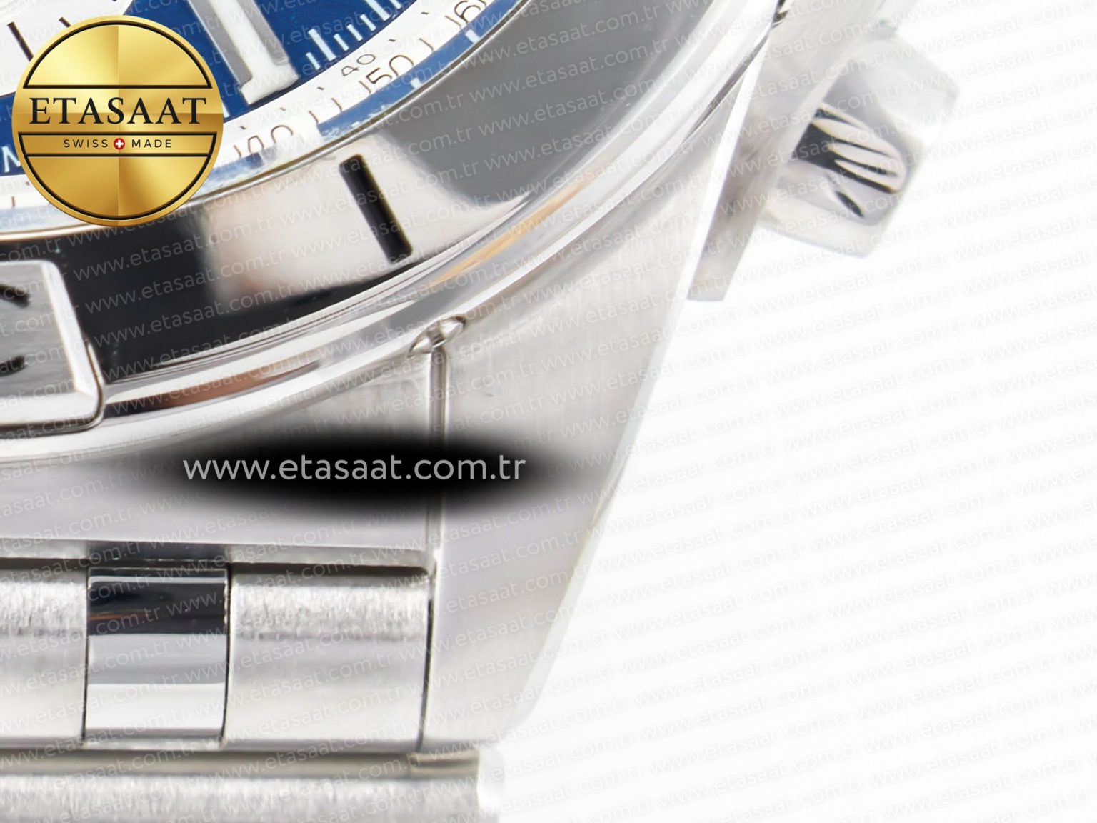 Chronomat B01 Italy 42mm SS BLSF 1:1 Best Edition Blue Dial on SS Bracelet A7750 - Görsel 14