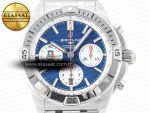 Chronomat B01 Italy 42mm SS BLSF 1:1 Best Edition Blue Dial on SS Bracelet A7750 - Görsel 4