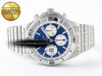 Chronomat B01 Italy 42mm SS BLSF 1:1 Best Edition Blue Dial on SS Bracelet A7750 - Görsel 8