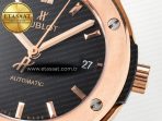 Hublot Classic Fusion Black Gummy Leather Strap - Görsel 12