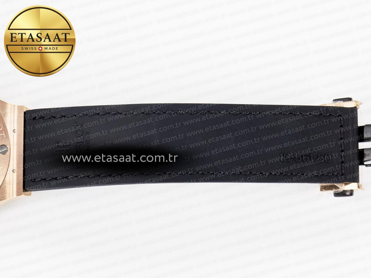 Hublot Classic Fusion Black Gummy Leather Strap - Görsel 24