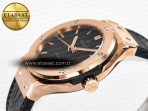 Hublot Classic Fusion Black Gummy Leather Strap - Görsel 6
