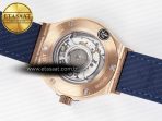 Hublot Classic Fusion Blue Gummy Leather Strap - Görsel 17