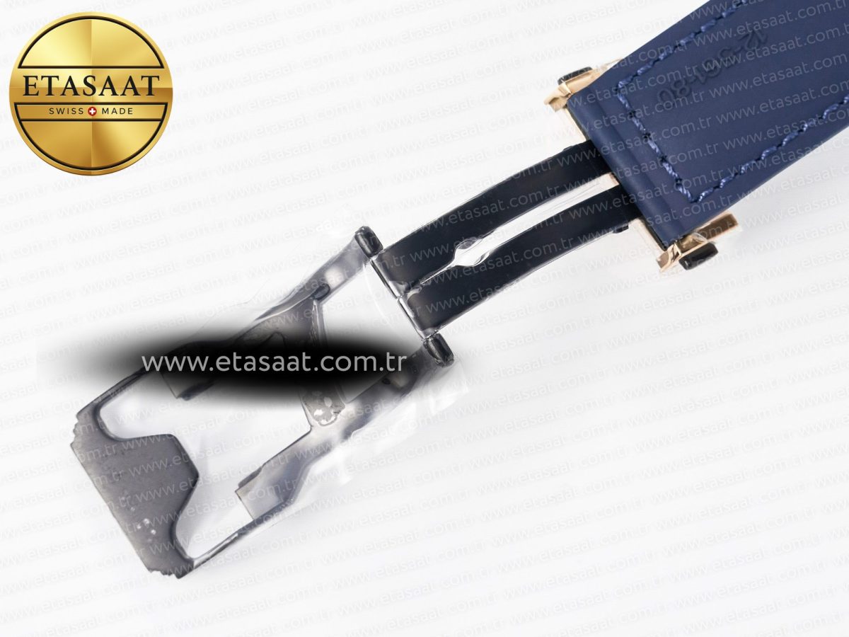 Hublot Classic Fusion Blue Gummy Leather Strap - Görsel 25