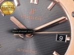 Classic Fusion 38mm RG JJF 1:1 Best Edition Gray Dial on Black Gummy Leather Strap - Görsel 10