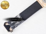 Classic Fusion 38mm RG JJF 1:1 Best Edition Gray Dial on Black Gummy Leather Strap - Görsel 23