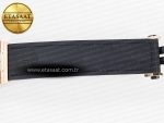 Classic Fusion 38mm RG JJF 1:1 Best Edition Gray Dial on Black Gummy Leather Strap - Görsel 24
