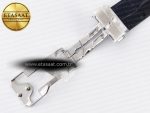 Classic Fusion 38mm SS JJF 1:1 Best Edition Black Dial on Black Gummy Leather Strap - Görsel 26