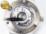 Classic Fusion 38mm SS JJF 1:1 Best Edition Gray Dial on Black Gummy Leather Strap - Görsel 18