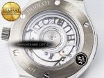Classic Fusion 38mm SS JJF 1:1 Best Edition Gray Dial on Black Gummy Leather Strap - Görsel 19