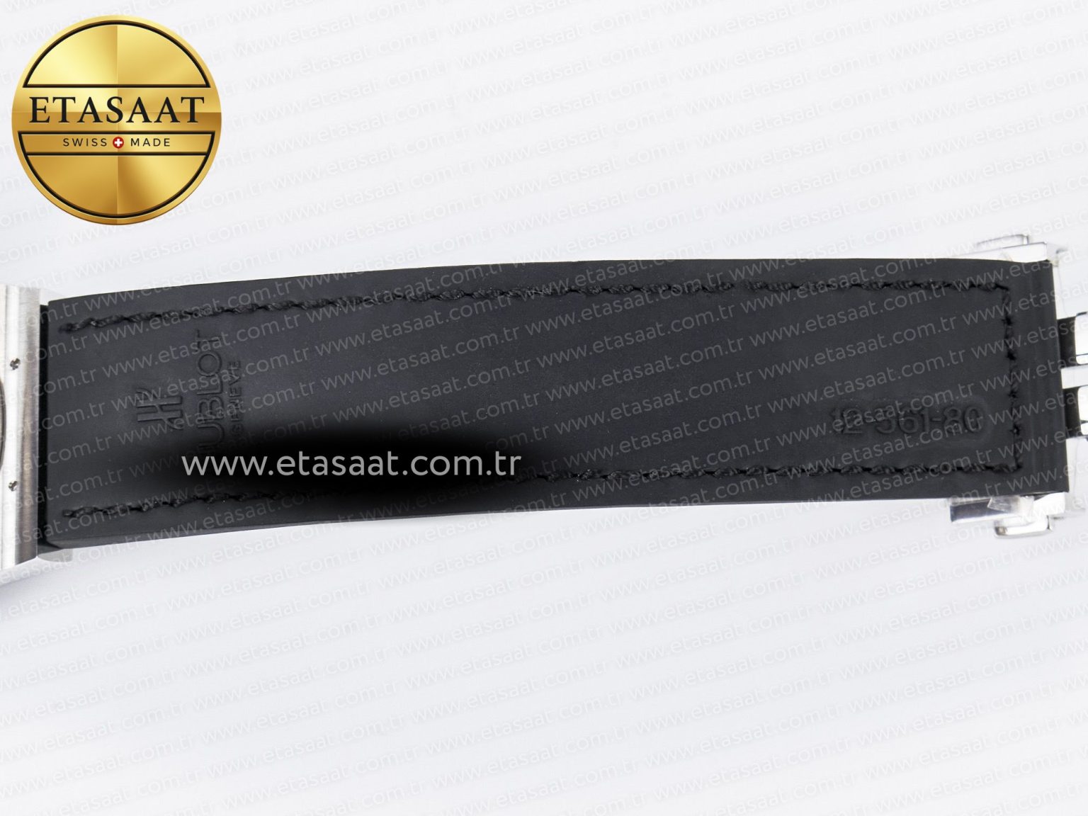 Classic Fusion 38mm SS JJF 1:1 Best Edition Gray Dial on Black Gummy Leather Strap - Görsel 24