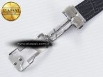 Classic Fusion 38mm SS JJF 1:1 Best Edition Gray Dial on Black Gummy Leather Strap - Görsel 26
