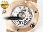Classic Fusion 42mm RG JJF 1:1 Best Edition Green Dial on Green Gummy Leather Strap - Görsel 18