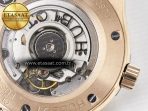 Classic Fusion 42mm RG JJF 1:1 Best Edition White Dial on Black Gummy Leather Strap - Görsel 20