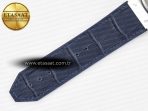 Classic Fusion 42mm SS JJF 1:1 Best Edition Blue Dial on Blue Gummy Leather Strap - Görsel 21