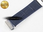 Classic Fusion 42mm SS JJF 1:1 Best Edition Blue Dial on Blue Gummy Leather Strap - Görsel 22