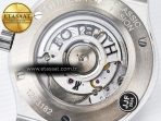 Classic Fusion 42mm SS JJF 1:1 Best Edition Gray Dial on Black Gummy Leather Strap - Görsel 19