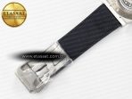 Classic Fusion 42mm SS JJF 1:1 Best Edition Green Dial on Green Gummy Leather Strap - Görsel 23