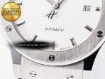 Classic Fusion 42mm SS JJF 1:1 Best Edition White Dial on Black Gummy Leather Strap - Görsel 13