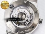 Classic Fusion 42mm SS JJF 1:1 Best Edition White Dial on Black Gummy Leather Strap - Görsel 18